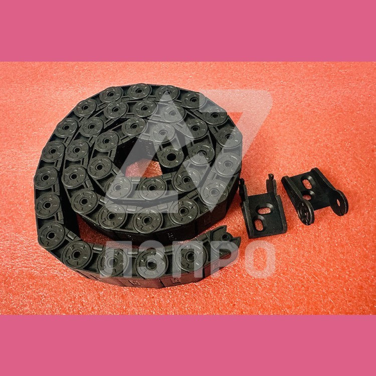 Кабель-канал гибкий полузакрытого типа с держателями TPC15X20 L=1000mm AK15BF01