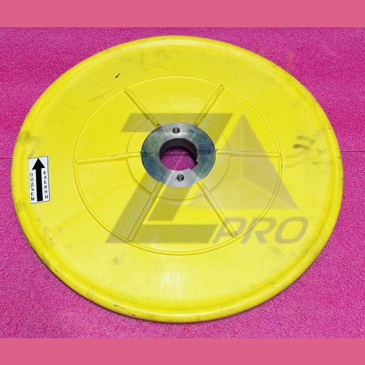 Штурвал D=500мм d=55мм посадка цилиндр 0610Б.02.00.050РП-01 МЛЗ