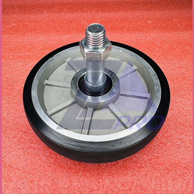 Ролик D-150мм башмака кабины W=27мм с осью RG150 KM581275G03 Kone