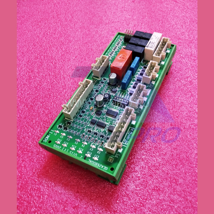 Плата групповой работы SOM II GEA26800AL20 (разъёмы WAGO) Otis