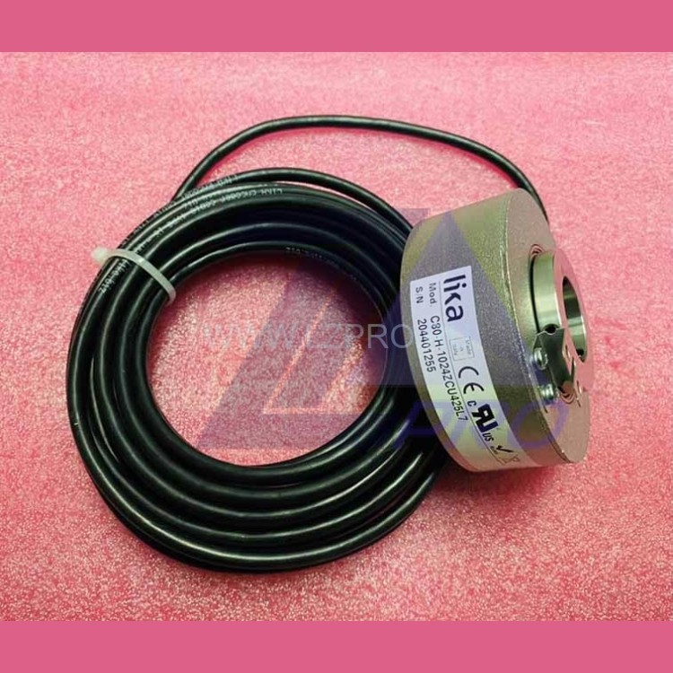 Энкодер инкрементный на вал d-25 мм, 5-30V C80-H4-01024-ZCU-25-ST-RL070 (C80-H-1024ZCU425L7) Lika