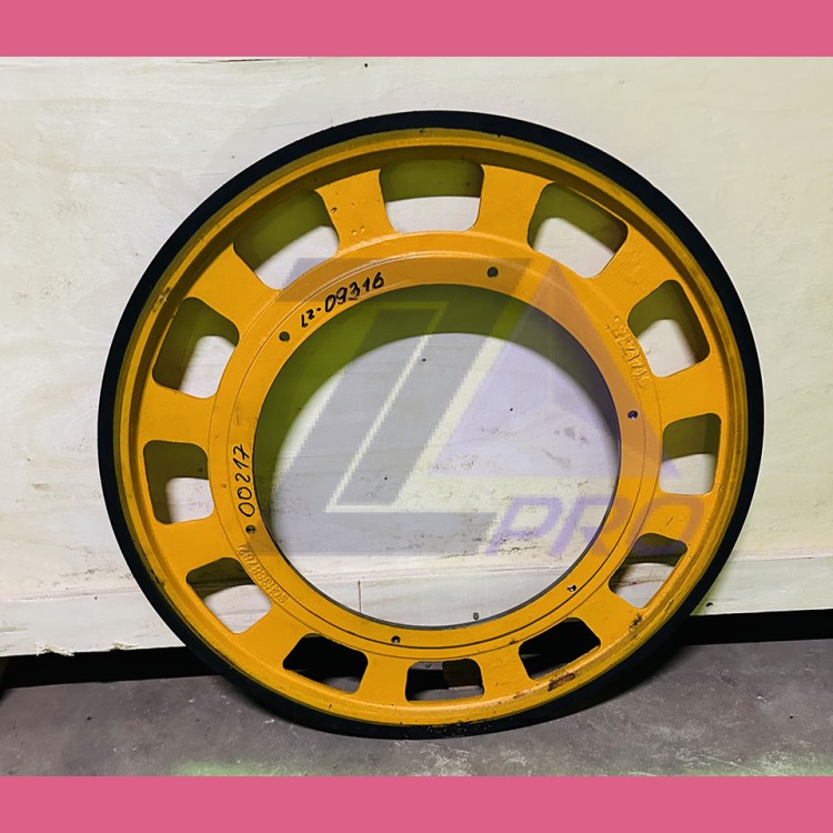 Приводное колесо поручня эскалатора D-587мм W-30мм Fujitec Schindler BLT XIZI Otis Kone