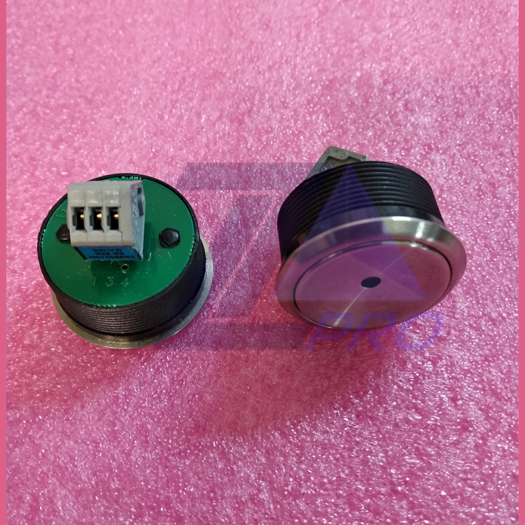 Кнопка КЛ-УЛ-035 (VR вандалоустойчивая с точечной зеленой индикацией)