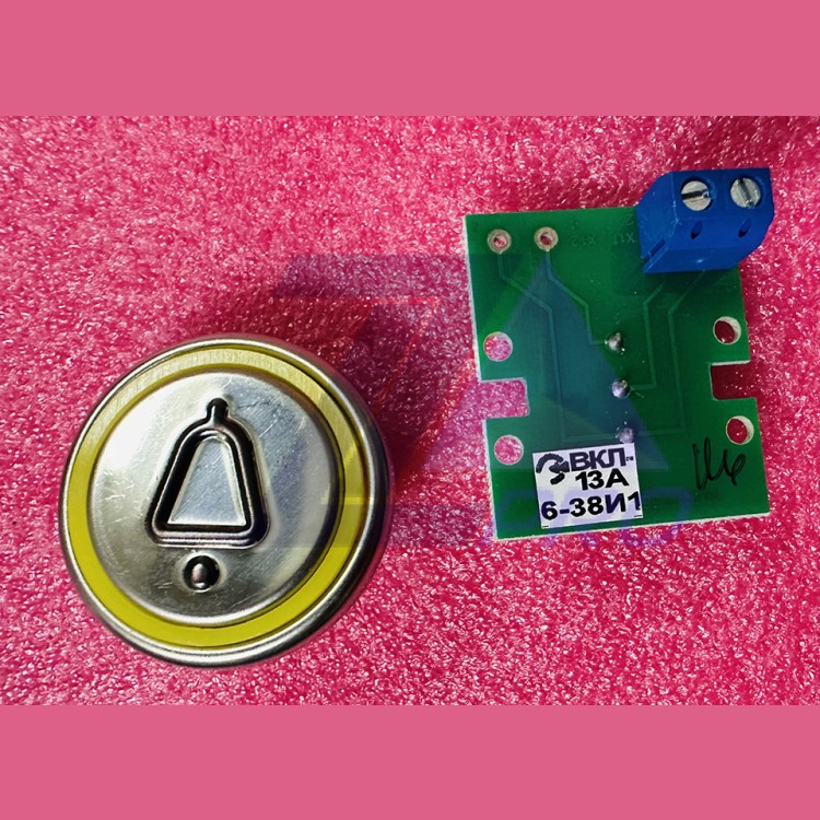 Модуль кнопочный "Диспетчер\колокольчик" ВКЛ13А-6-38И1