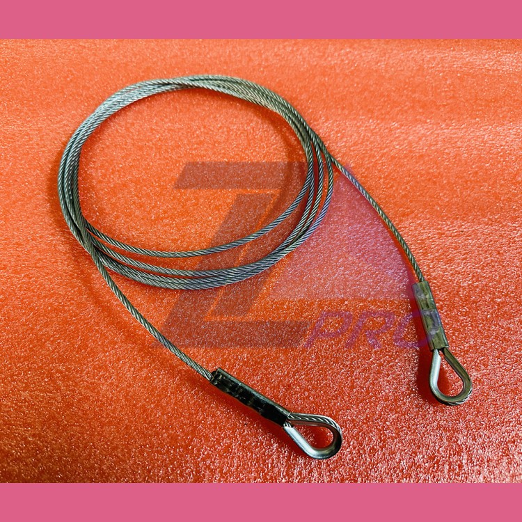 Тросик привода дверей кабины в сборе проем 650/700мм 007.03.10.490-01 КМЗ