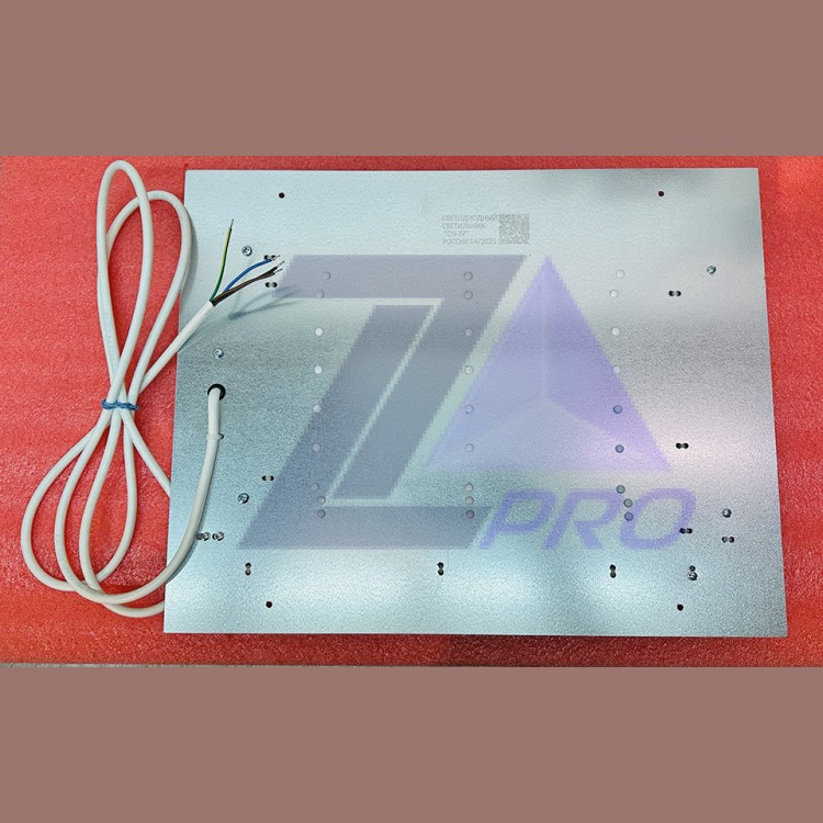 Светильник светодиодный 465х365х37мм 25Вт с аварийным режимом для лифтов СП-77 КМЗ ЩЛЗ