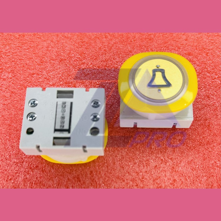 Кнопочный модуль КОЛОКОЛЬЧИК/ВЫЗОВ F6.LENS BUT-SAN ЩЛЗ