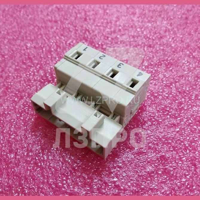 Разъем 4-х контактный 731-604 Wago MCS MIDI