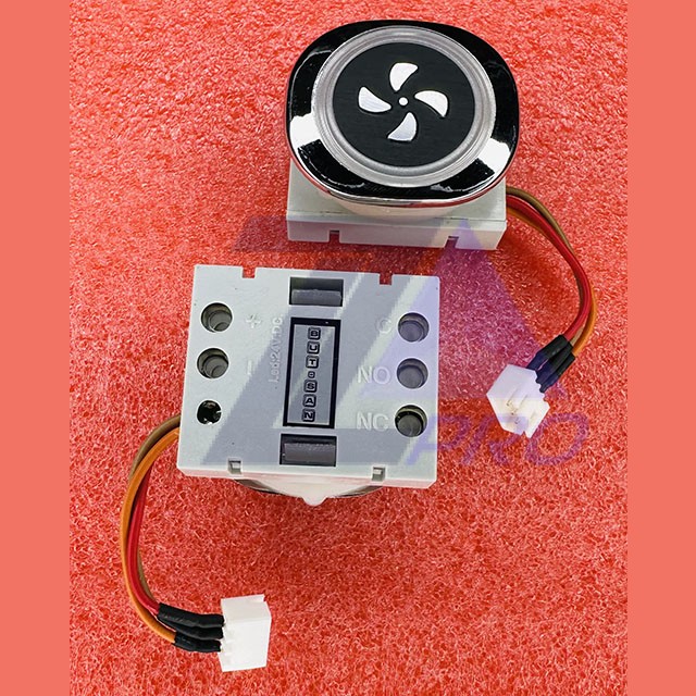 Кнопочный модуль ВЕНТИЛЯТОР разъем Arkel F6.LENS BUT-SAN ЩЛЗ