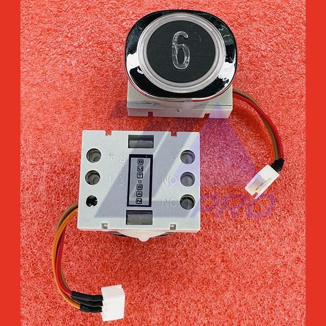 Кнопочный модуль 6 разъем Arkel F6.LENS BUT-SAN ЩЛЗ